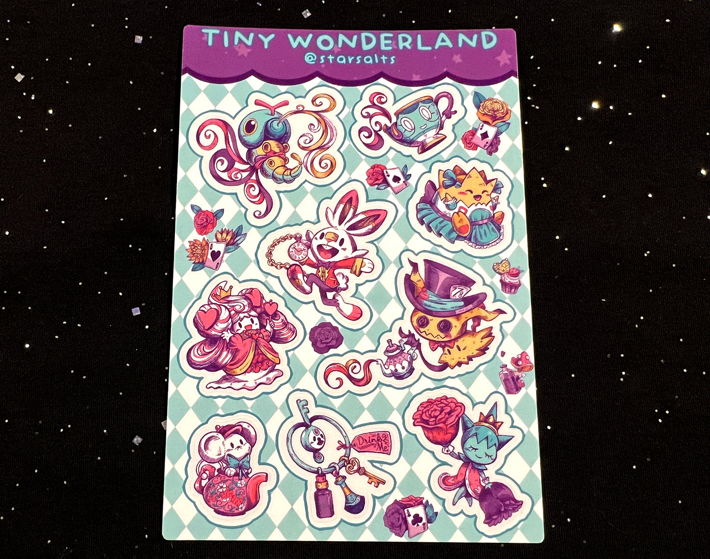 Tiny Wonderland Sticker Sheet