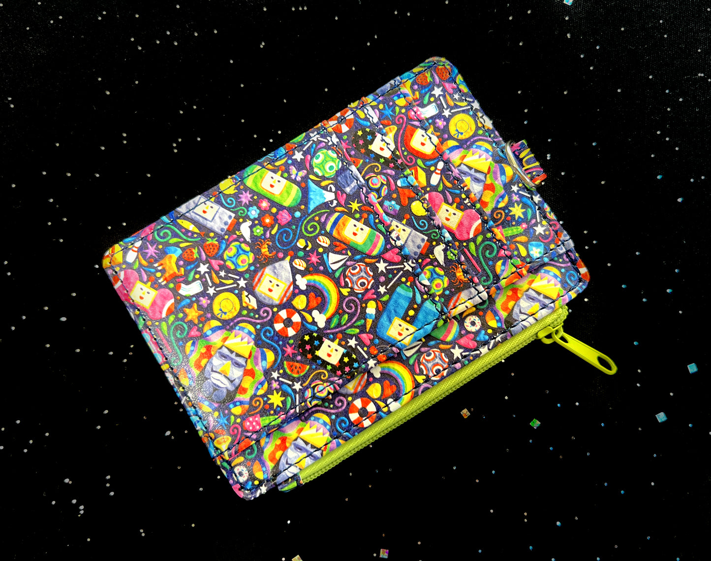 Katamari Khaos ID Wallet + Lanyard