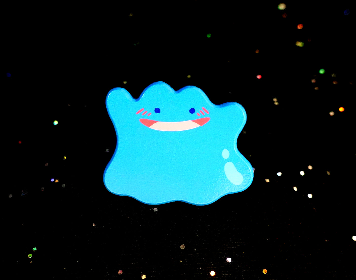 Ditto (Shiny) Dyed Enamel Pin