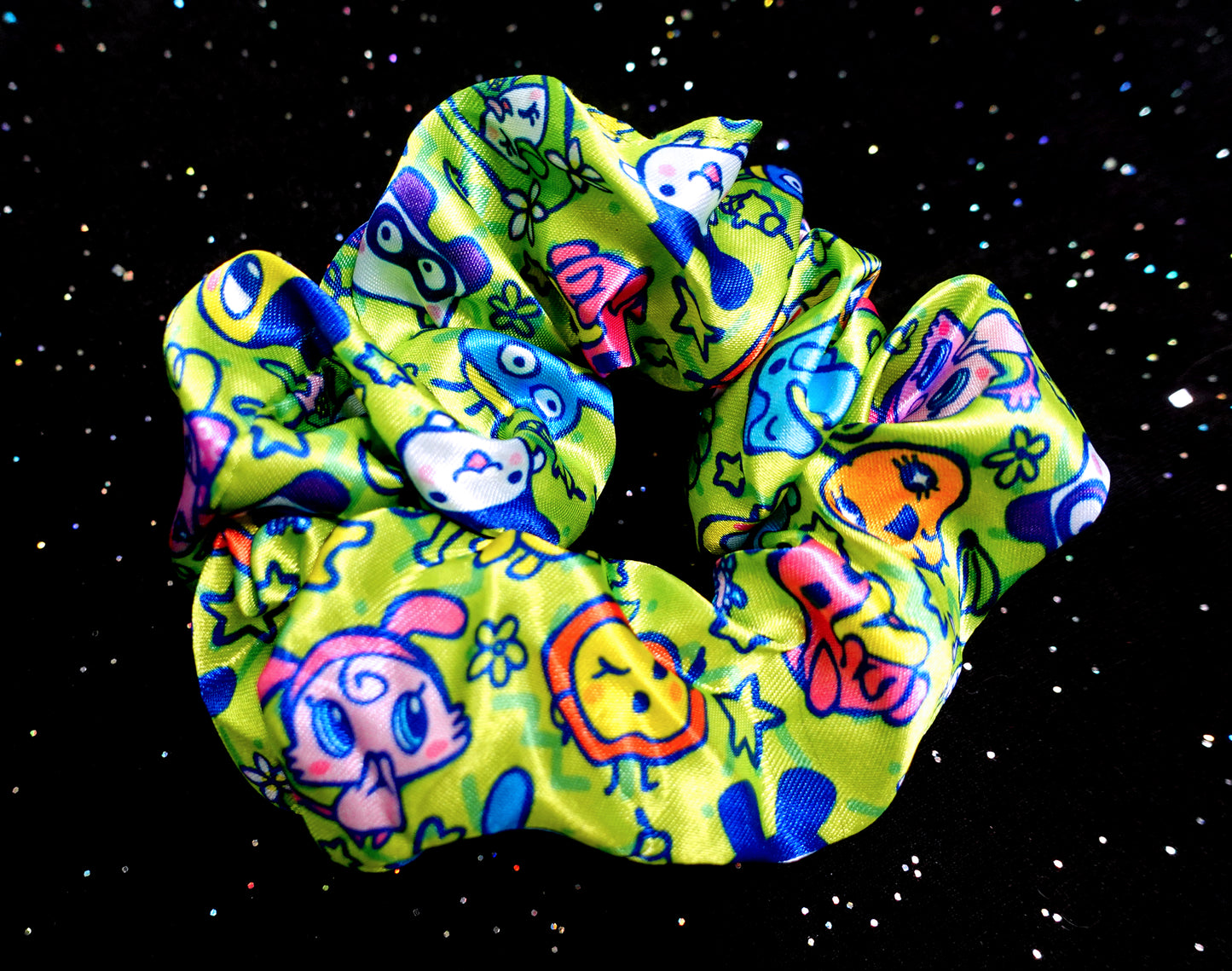Tamagotchi Time Scrunchie