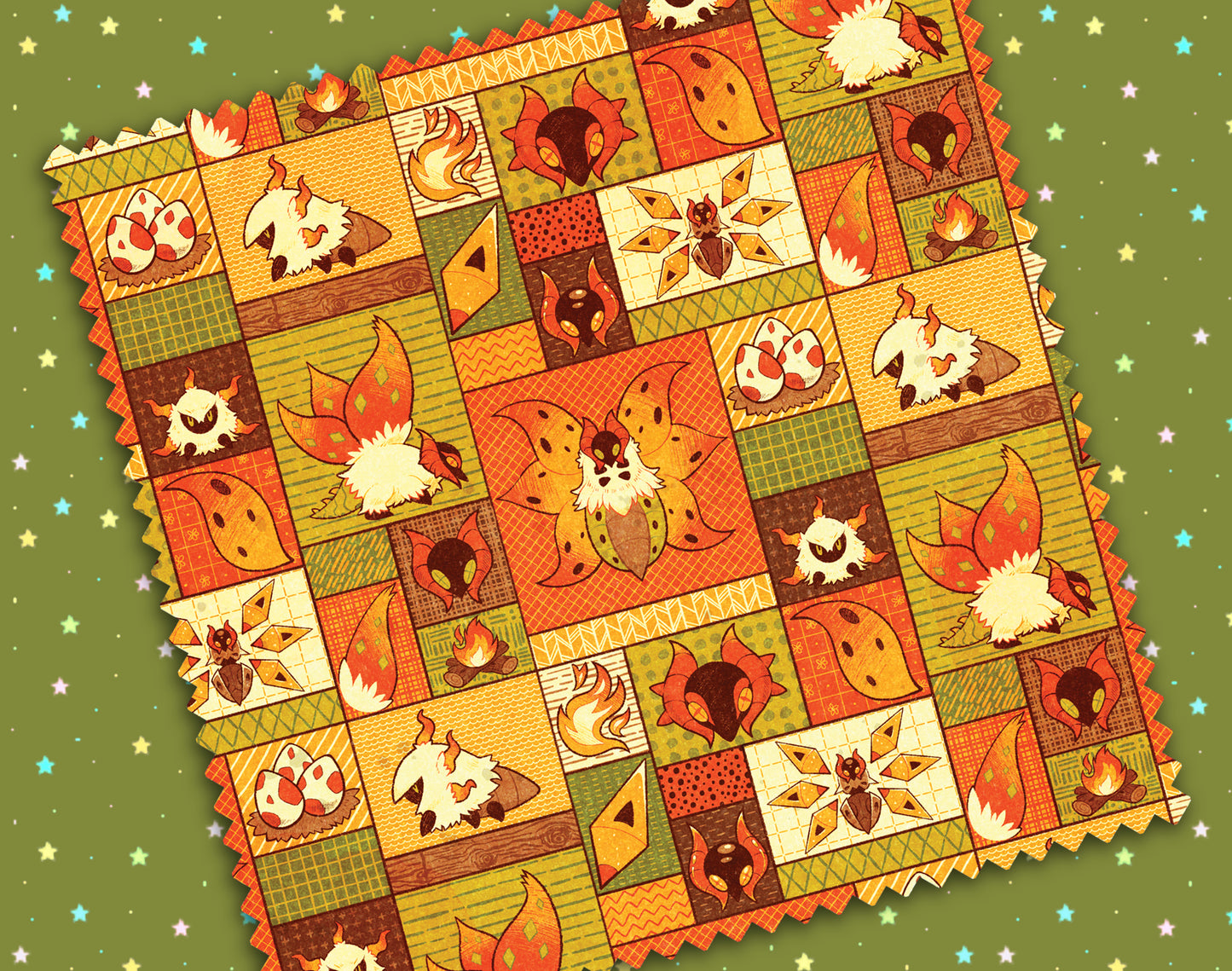 Volcarona Microfiber Cloth