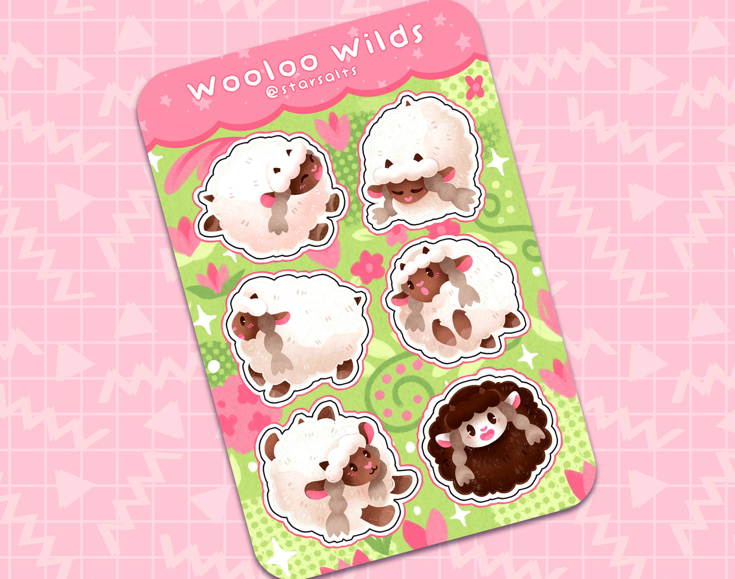 Wooloo Wilds Sticker Sheet