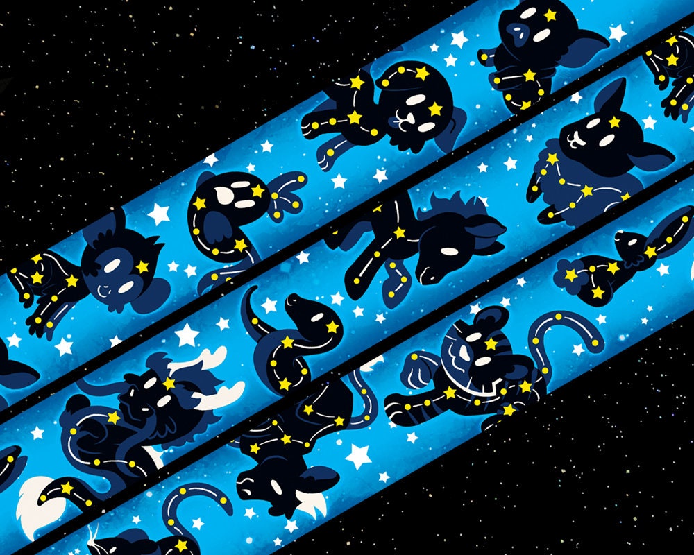 Stellar Zodiac Lanyard