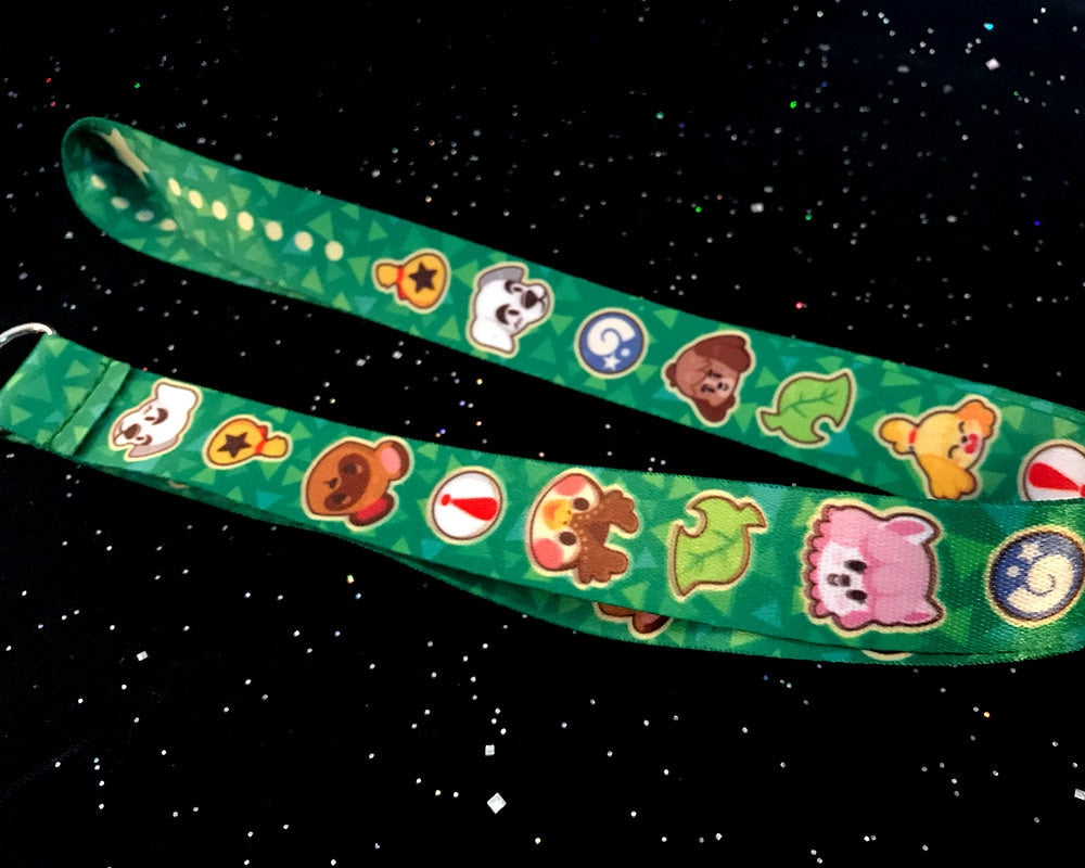 Animal Crossing Lanyard