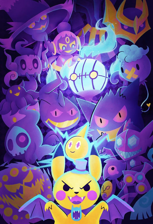 G-G-Ghosts! (13"x19" Print)