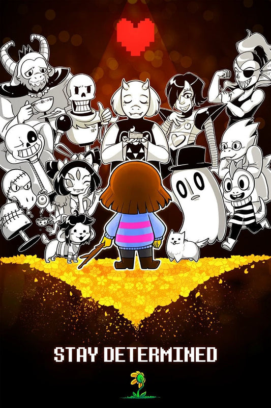 Stay Determined (13"x19" Print)