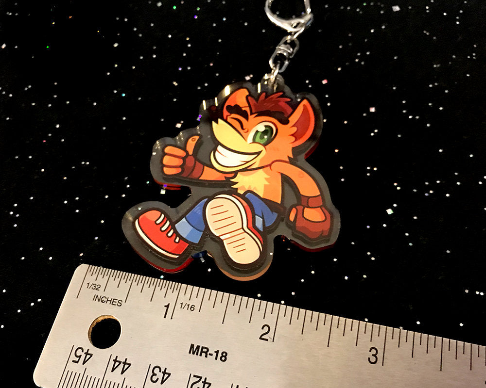 Bubsy 2.5" Acrylic Charm
