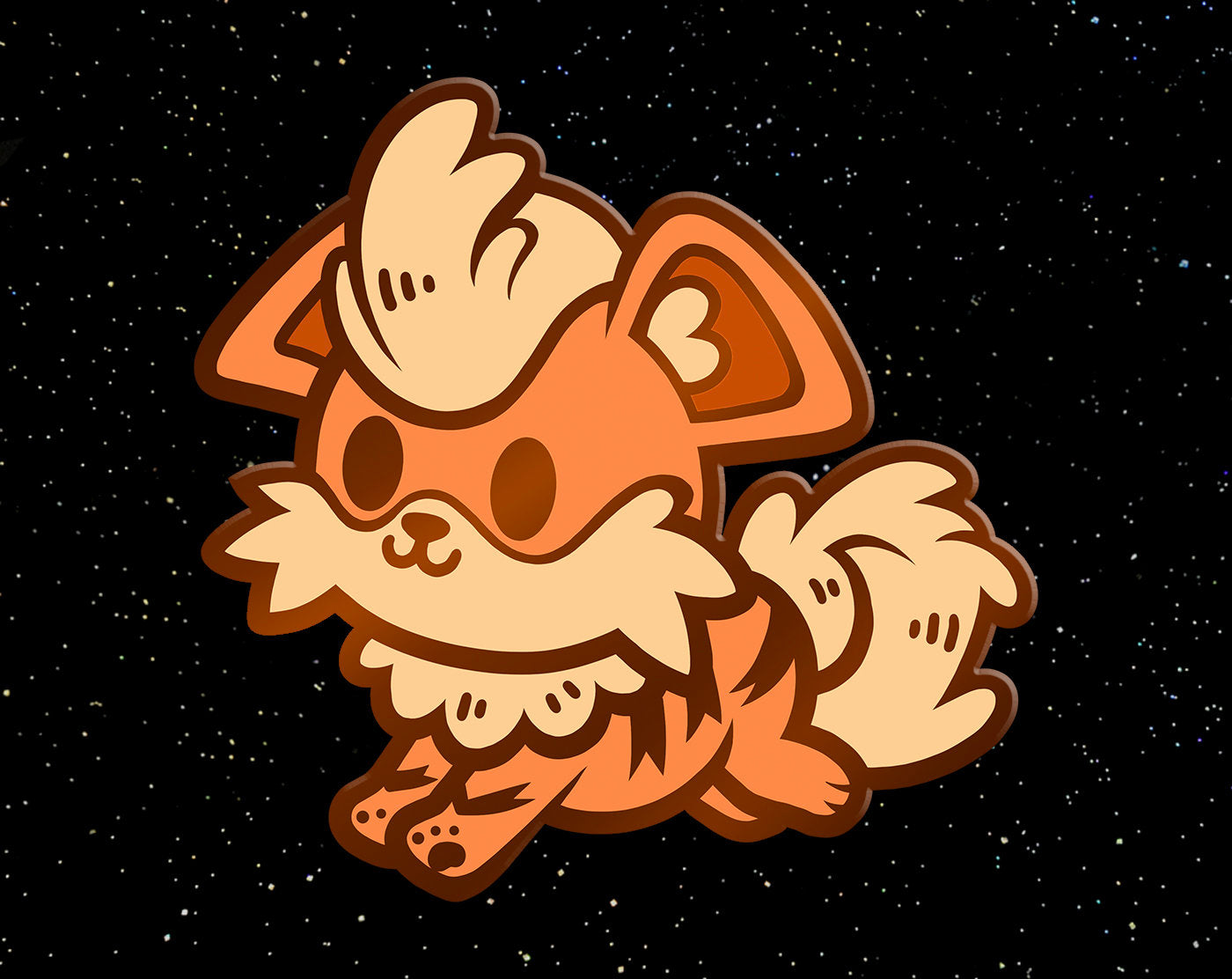 Growlithe Enamel Pin
