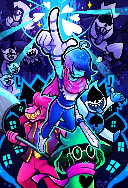 DELTARUNE (13"x19" Print)