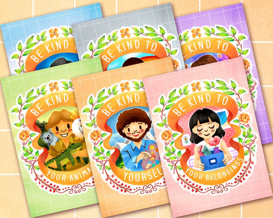 Be Kind 5" x7" Mini-Print Set