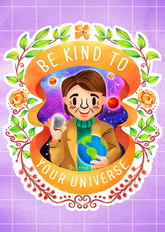 Be Kind to Your Universe (5"x7" Mini Print)