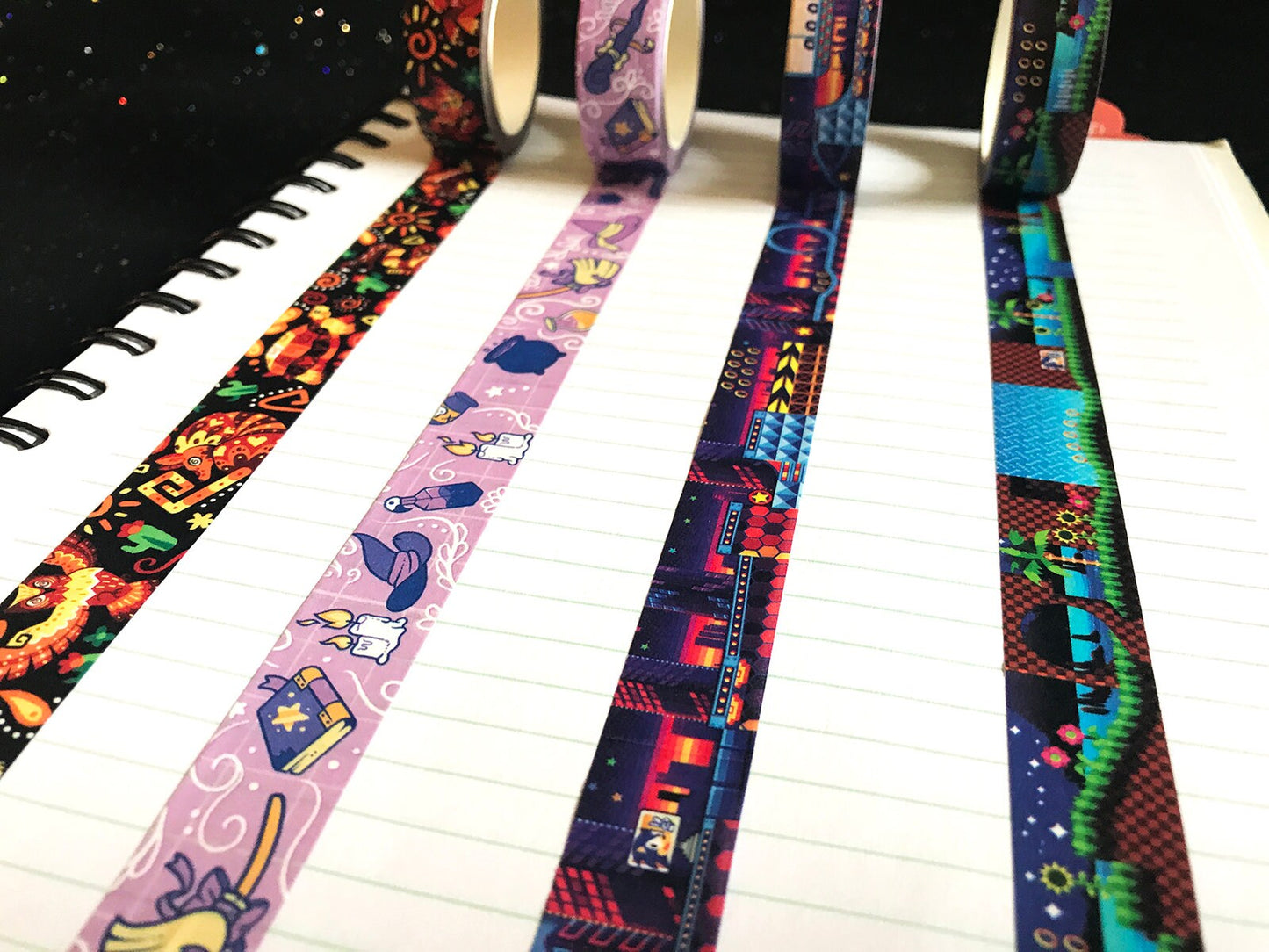 Neon Loops Washi Tape
