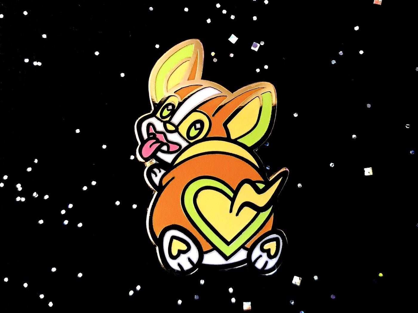 Yamper Enamel Pin