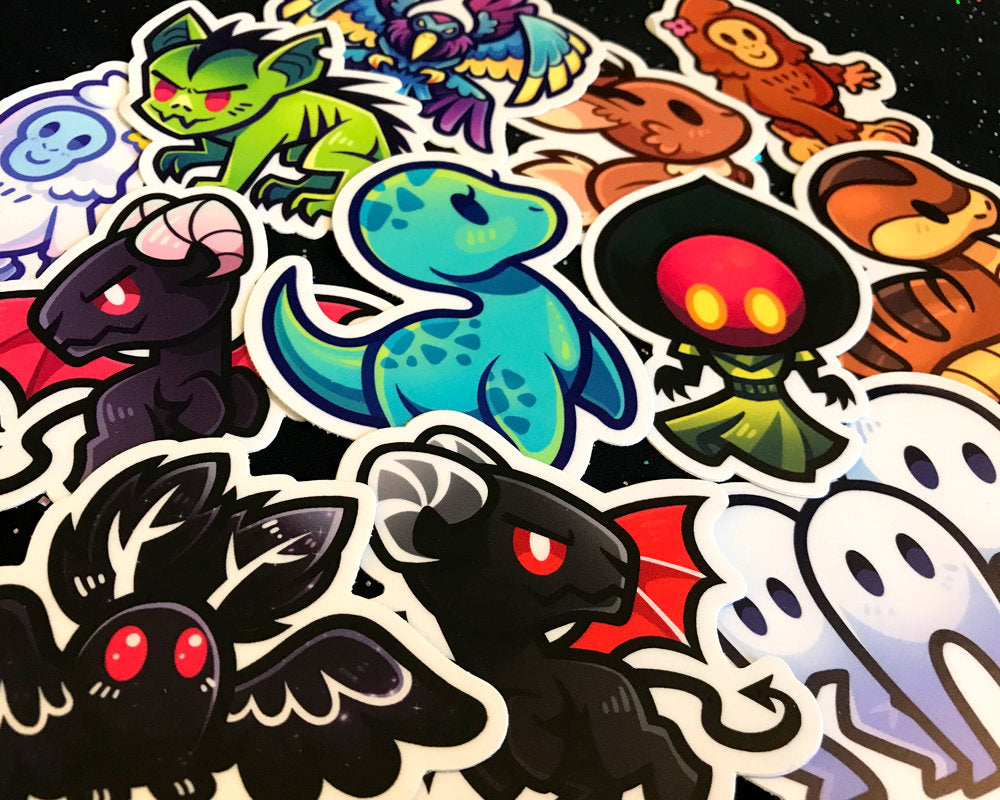 Cryptid Stickers