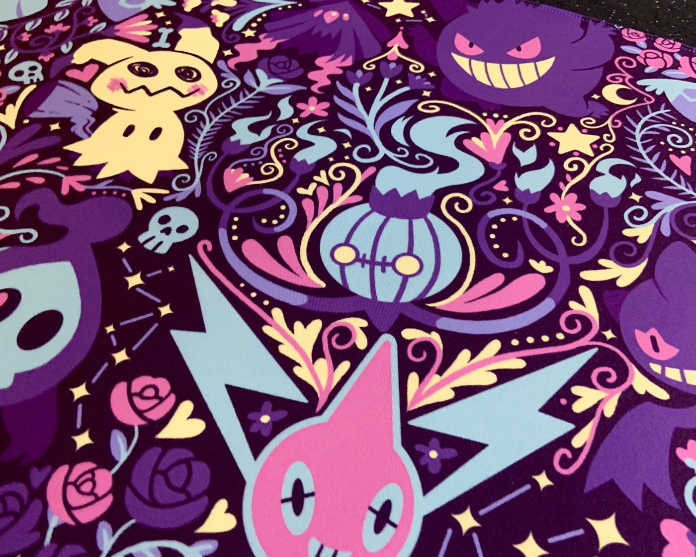 Colorful Cryptids Jumbo Desk Mat