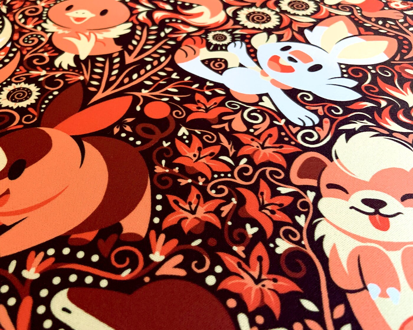 Blast Burn Jumbo Desk Mat