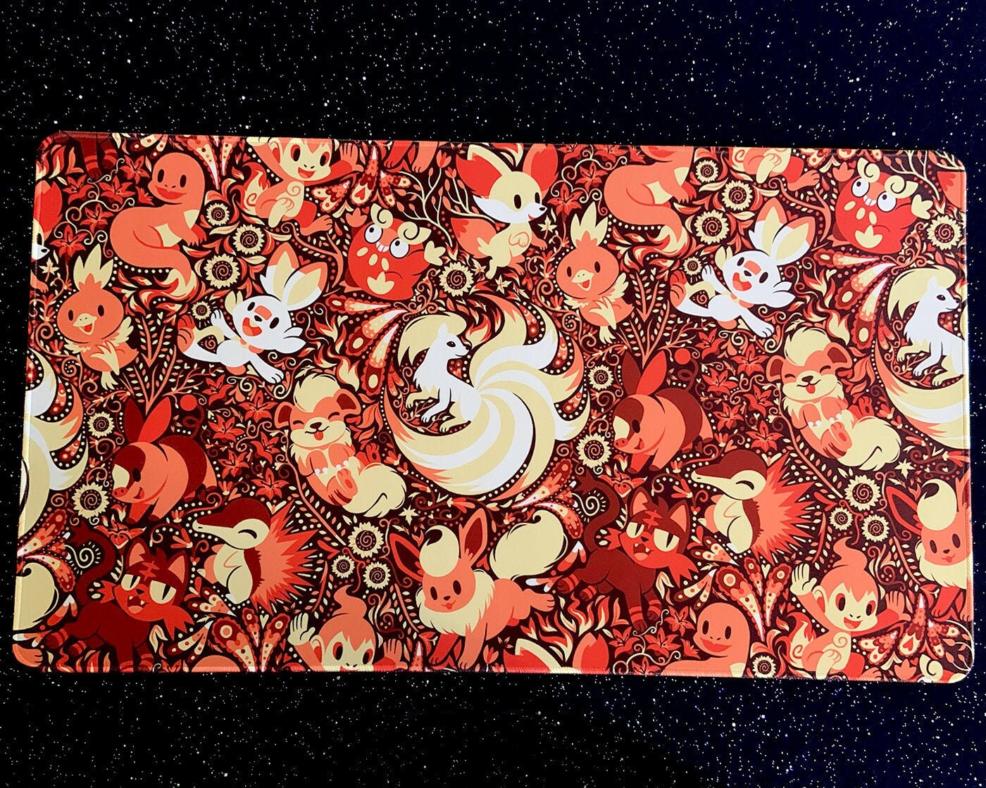 Blast Burn Jumbo Desk Mat