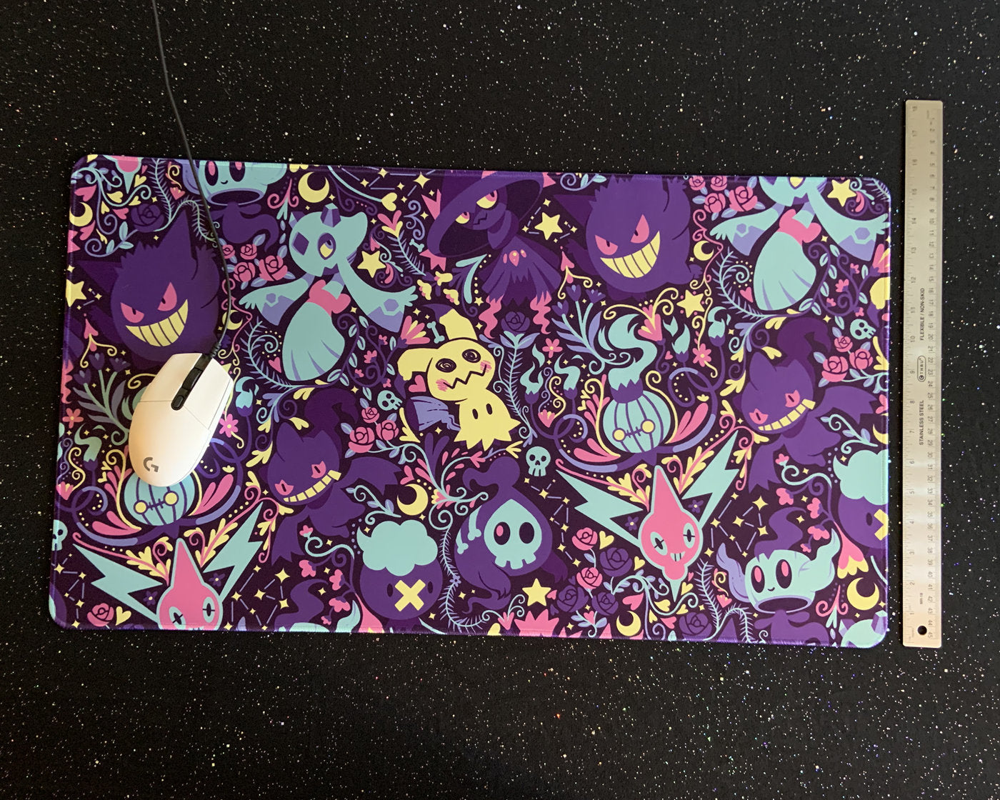 Colorful Cryptids Jumbo Desk Mats