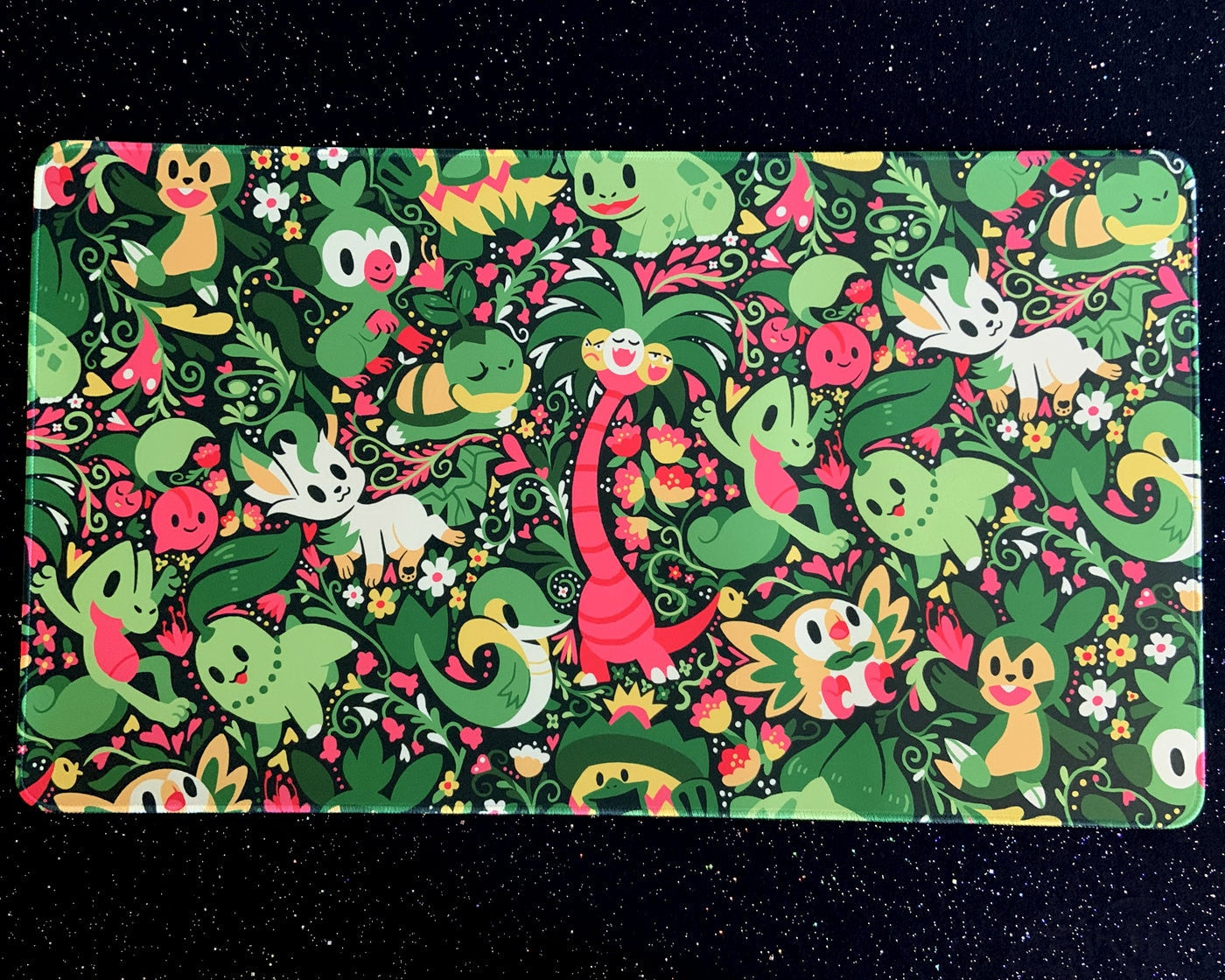 Vine Whip Jumbo Desk Mat