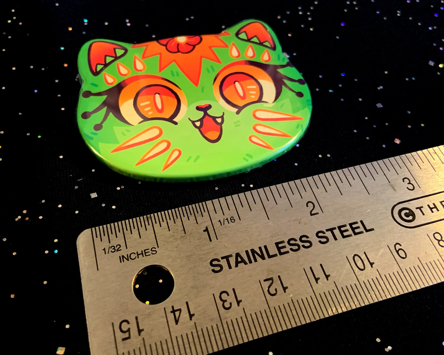 Creature Feature Cat Buttons