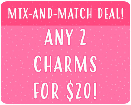 Mix-and-Match Acrylic Charm Deal