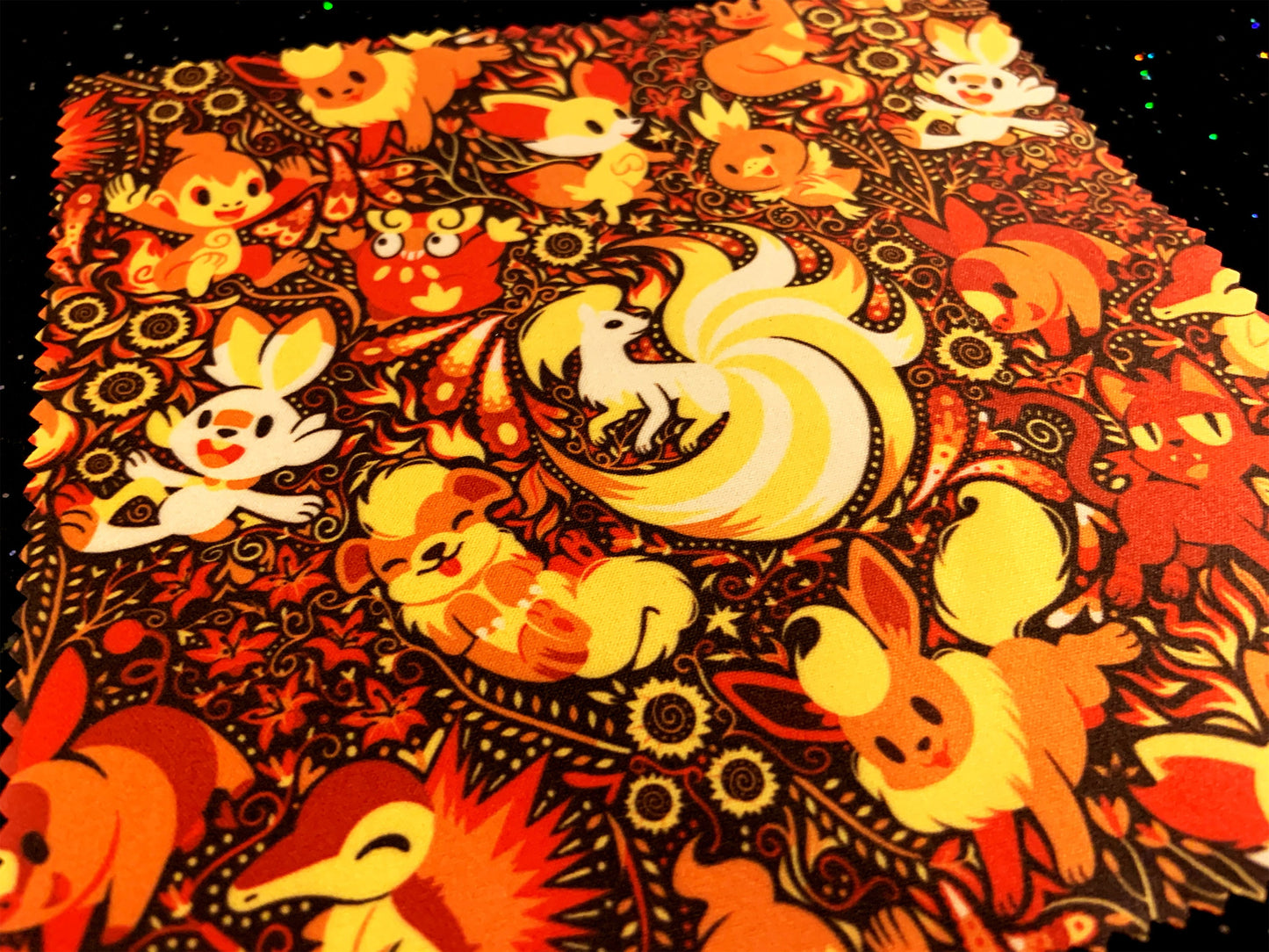 Blast Burn Microfiber Cloth