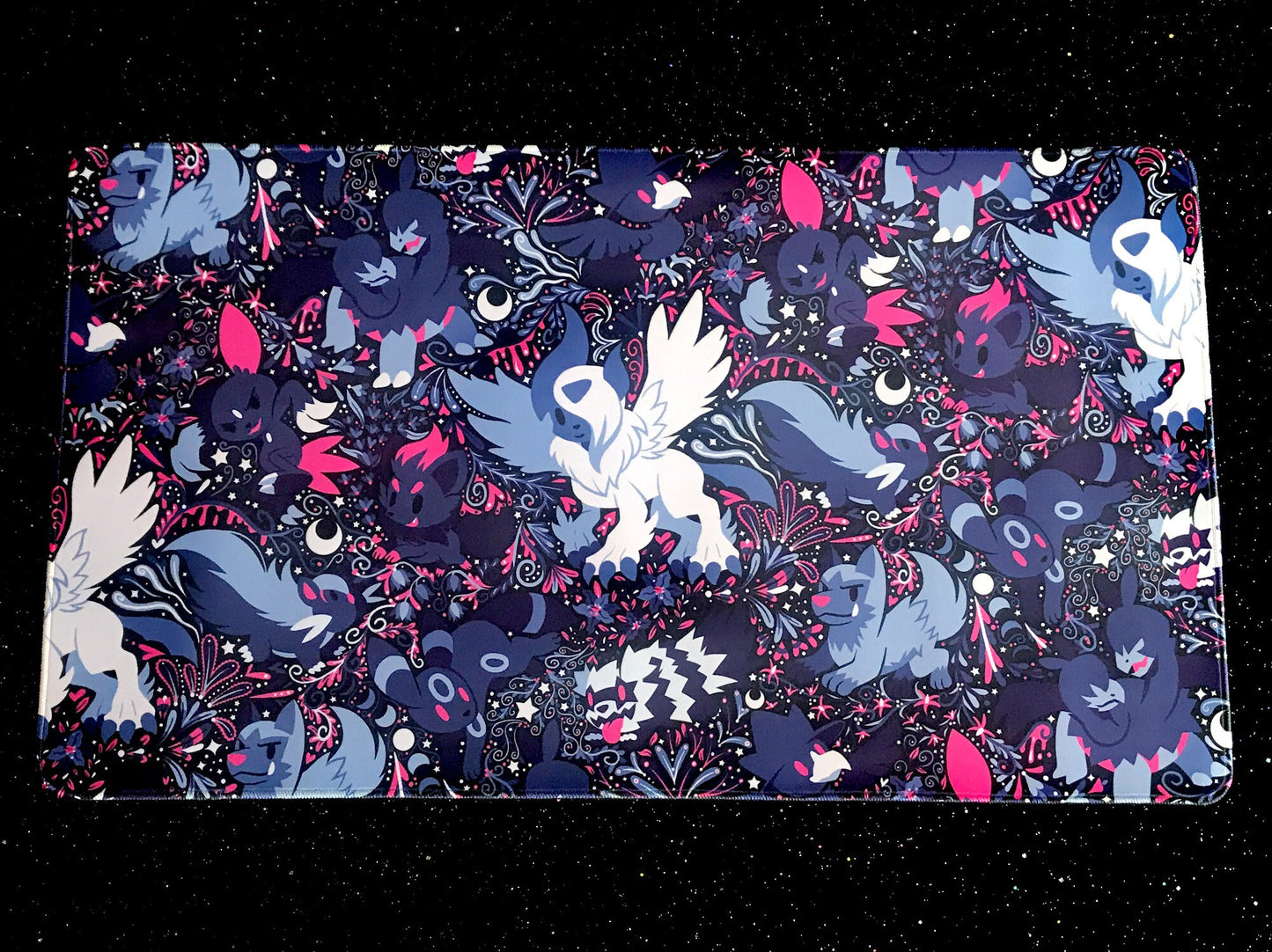 Night Slash Jumbo Desk Mat