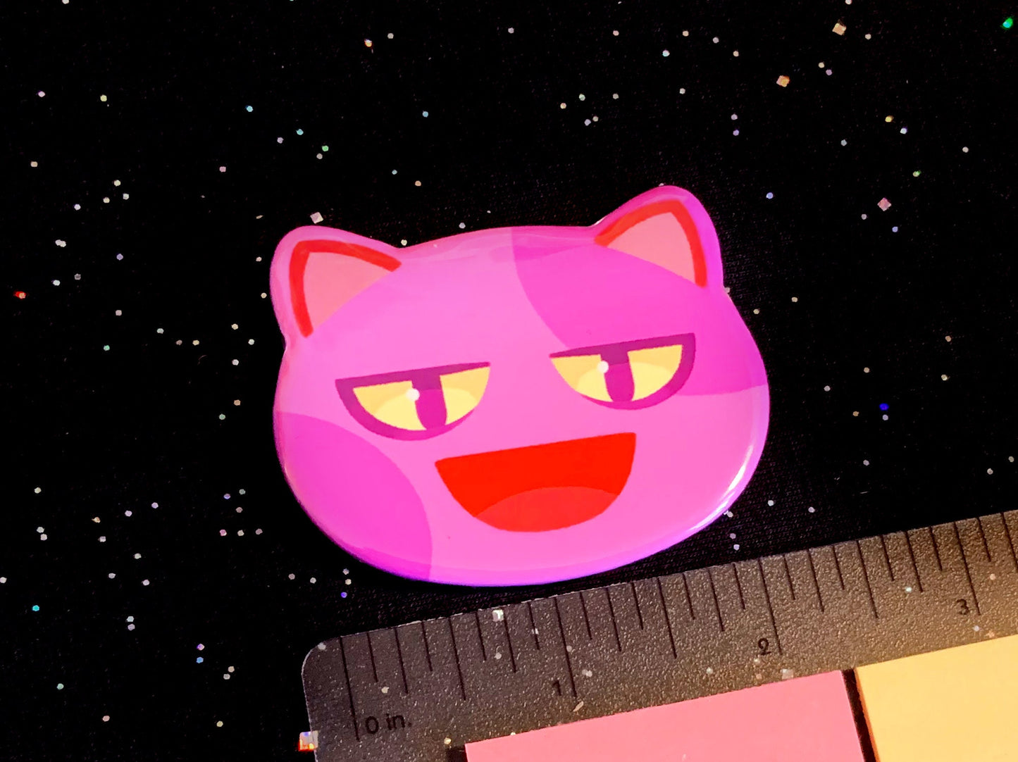 Animal Crossing Cat Buttons