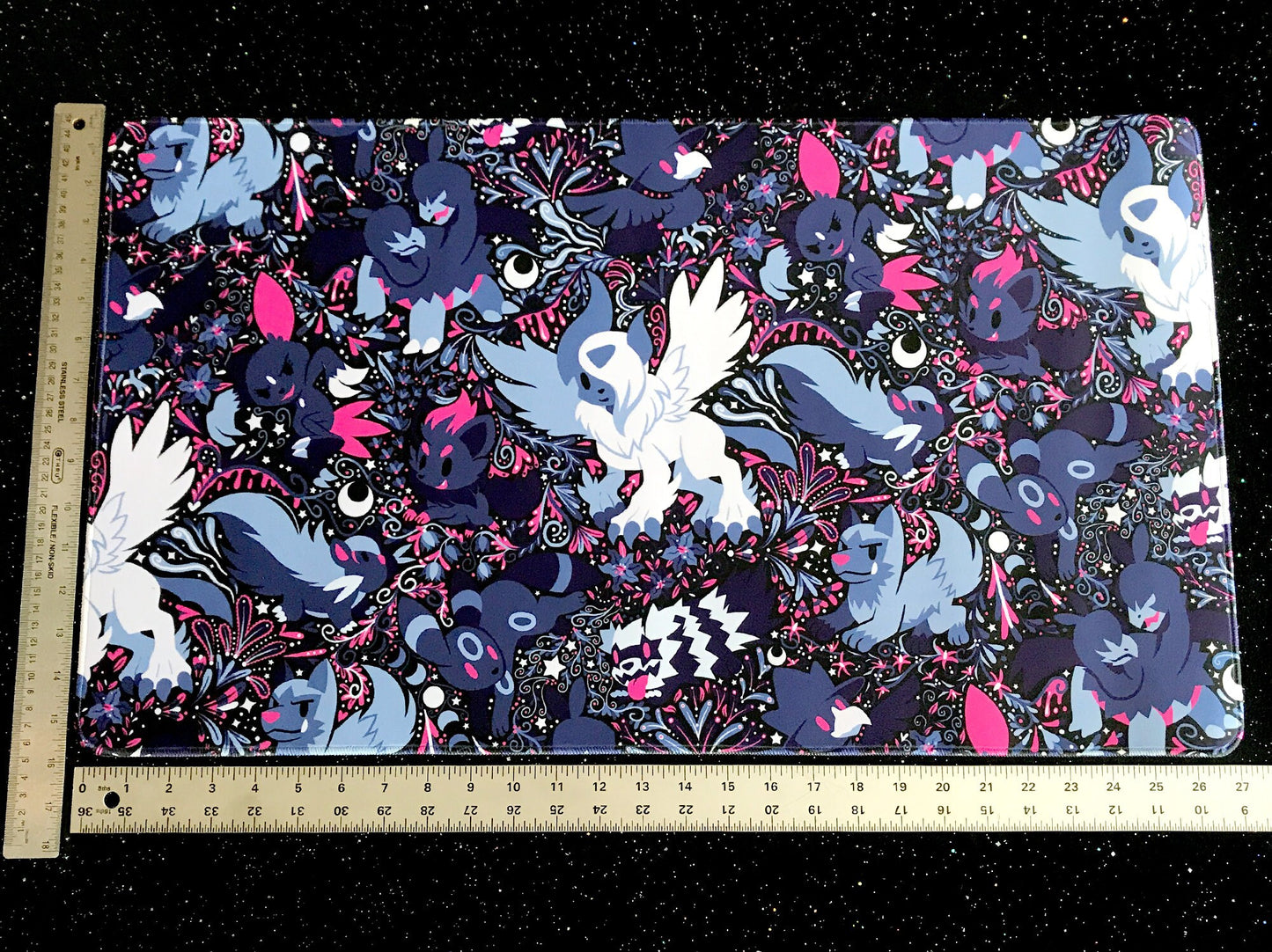 Night Slash Jumbo Desk Mat