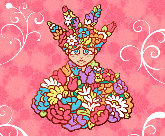 Midsommar Enamel Pin