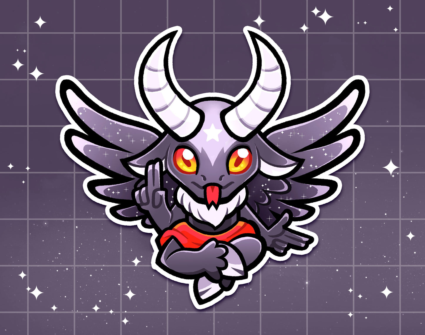 Baby Baphomet Sticker
