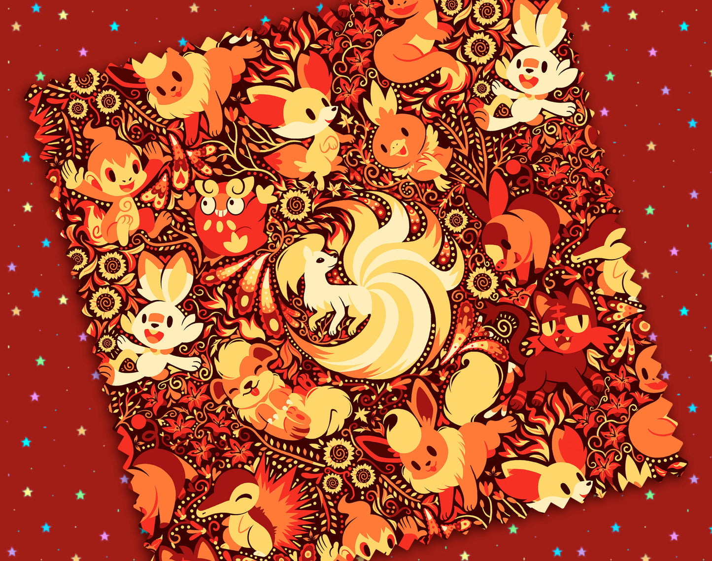 Blast Burn Microfiber Cloth