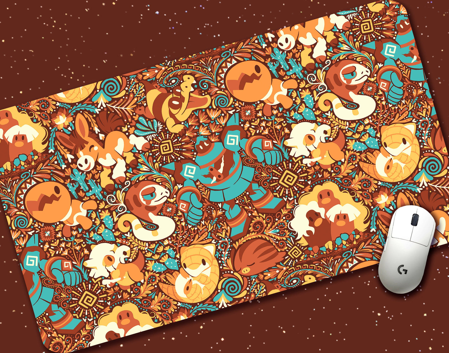 Earth Power Jumbo Desk Mat