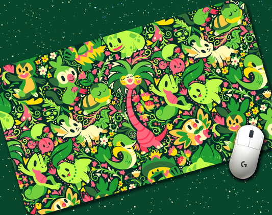 Vine Whip Jumbo Desk Mat