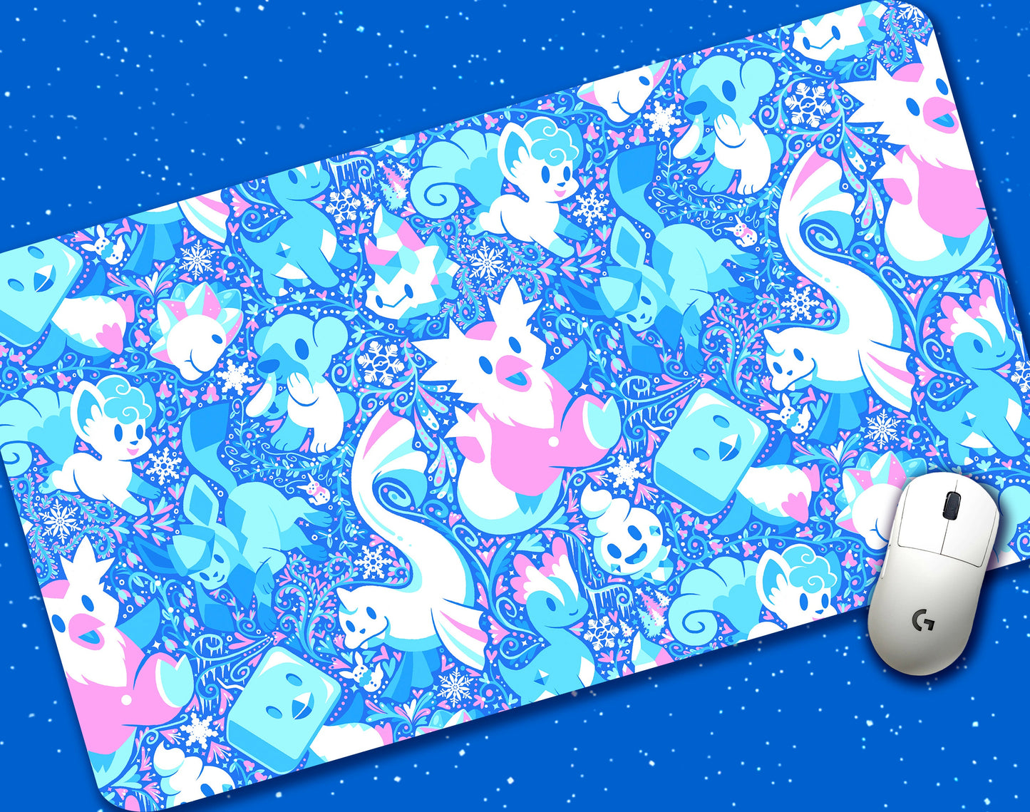 Aurora Beam Jumbo Desk Mat