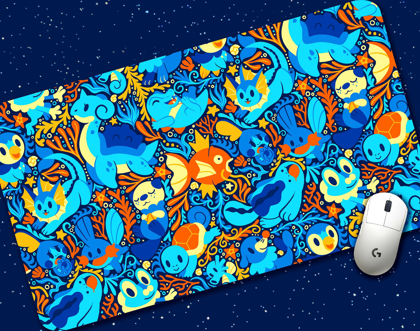 Hydro Pump Jumbo Desk Mat