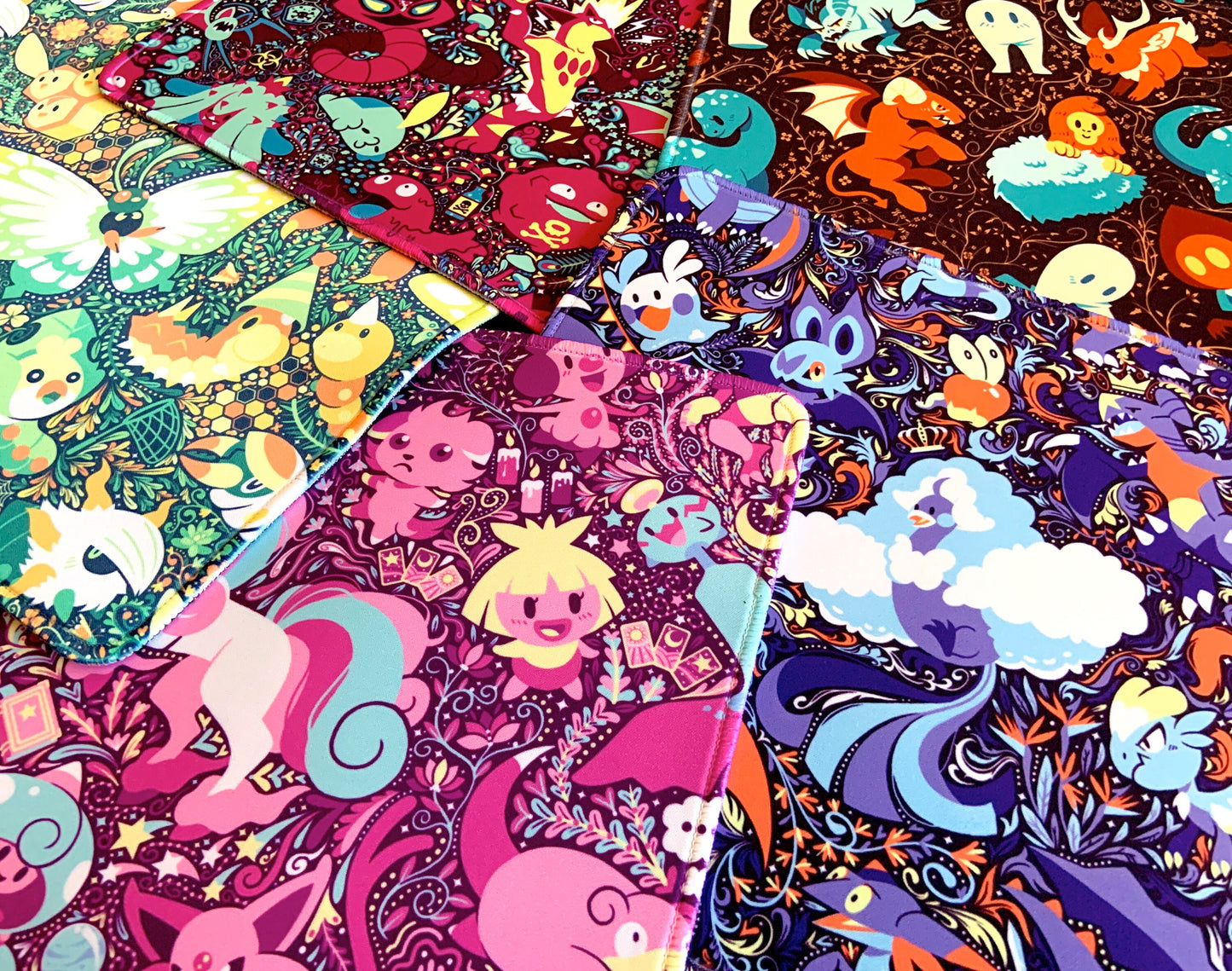 Colorful Cryptids Mousepad