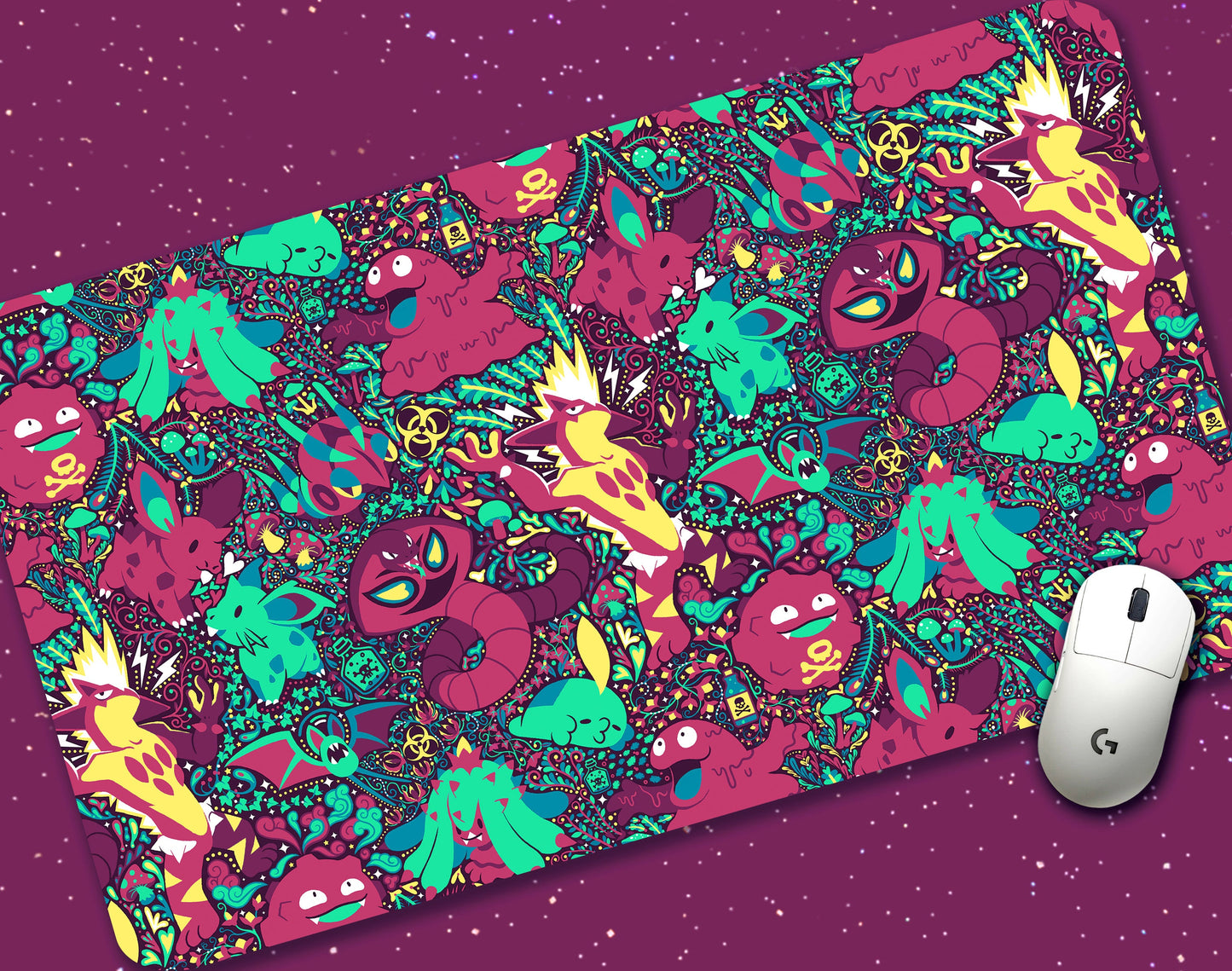 Sludge Bomb Jumbo Desk Mat