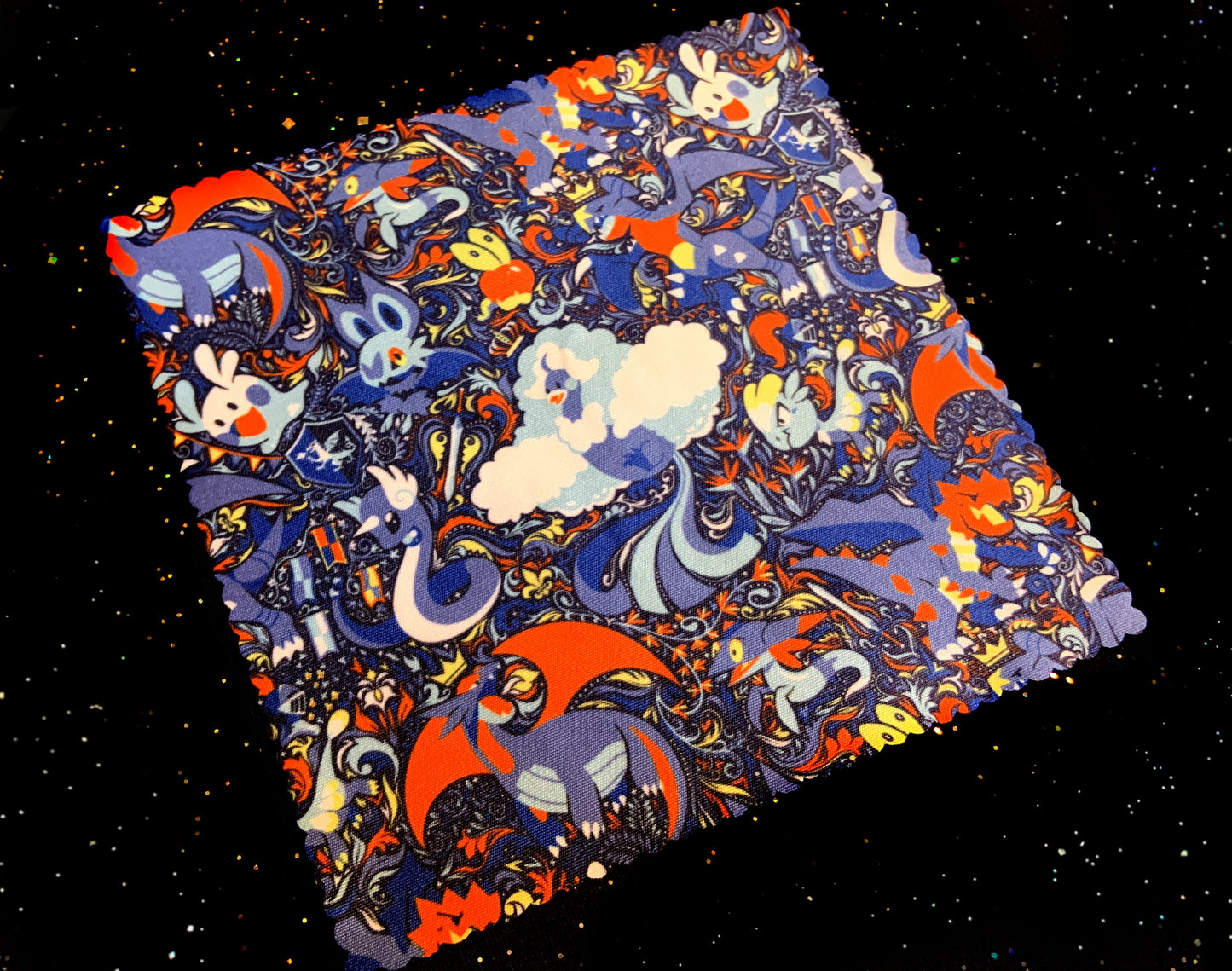 Clanging Scales Microfiber Cloth