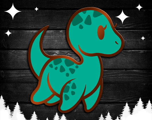 Loch Ness Monster Enamel Pin