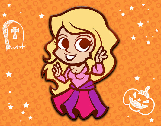 Sarah Sanderson Enamel Pin