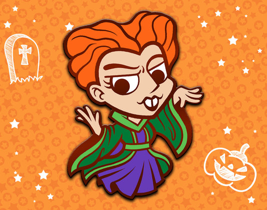 Winnie Sanderson Enamel Pin