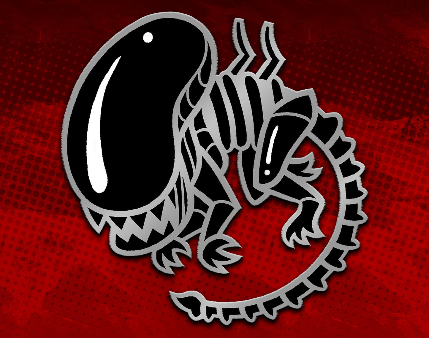 Xenomorph Enamel Pin