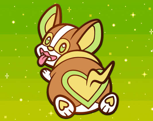Yamper Enamel Pin