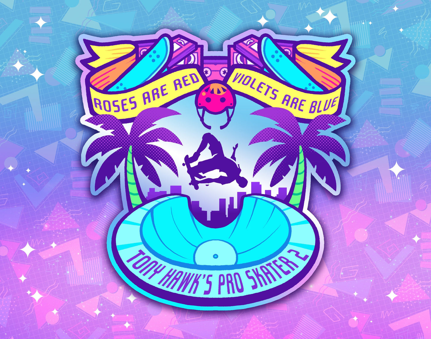 Tony Hawk's Pro-Valentine (Holo) Sticker