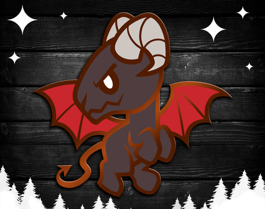 Jersey Devil V1 Enamel Pin