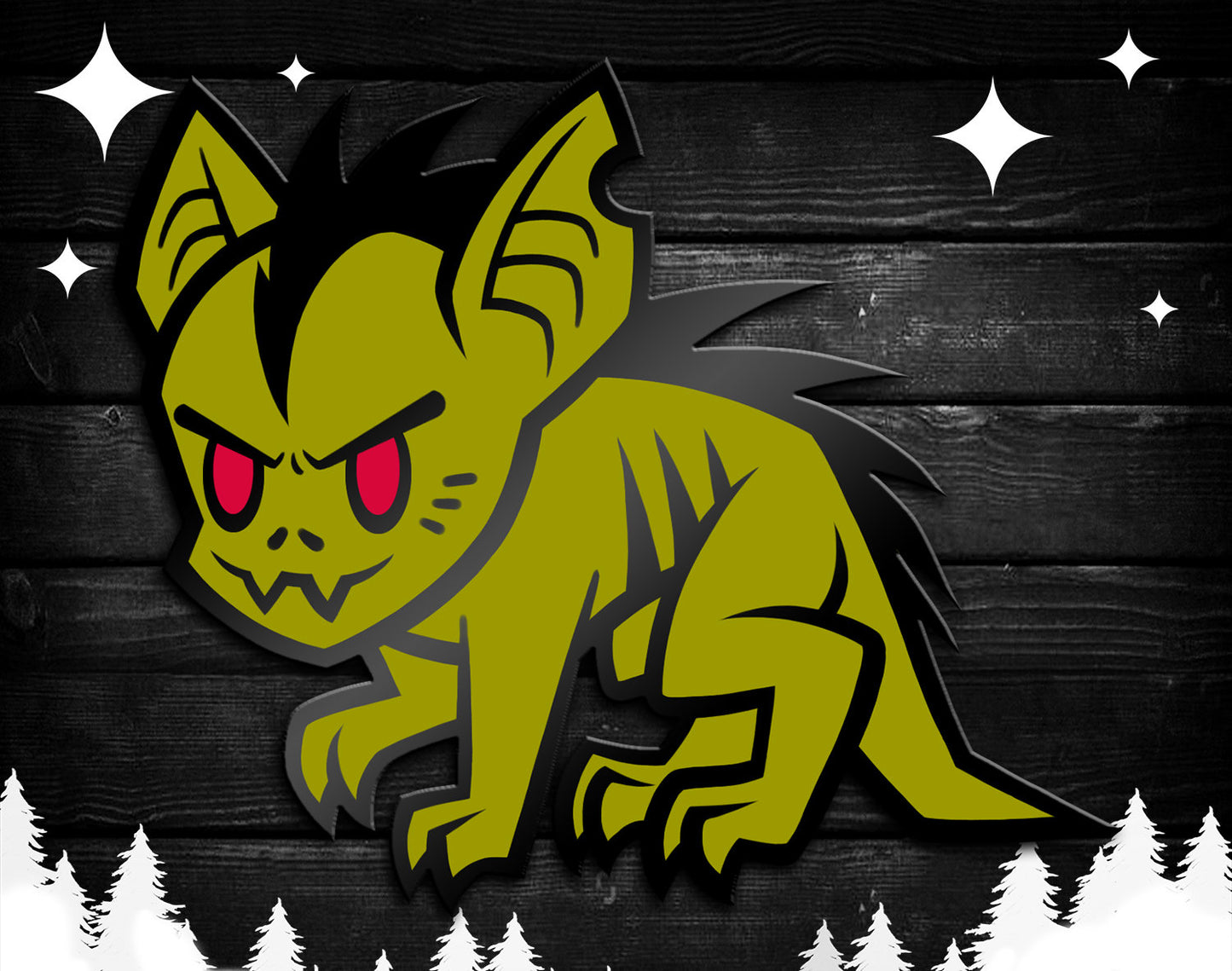 Chupacabra Enamel Pin