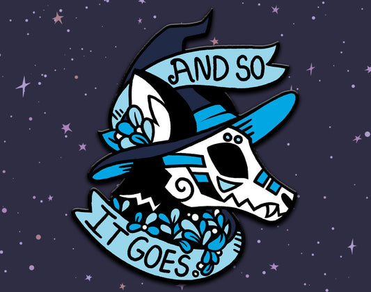 Familiar Feelings "Fox" Enamel Pin