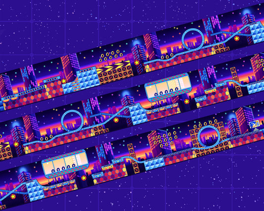 Neon Loops Washi Tape