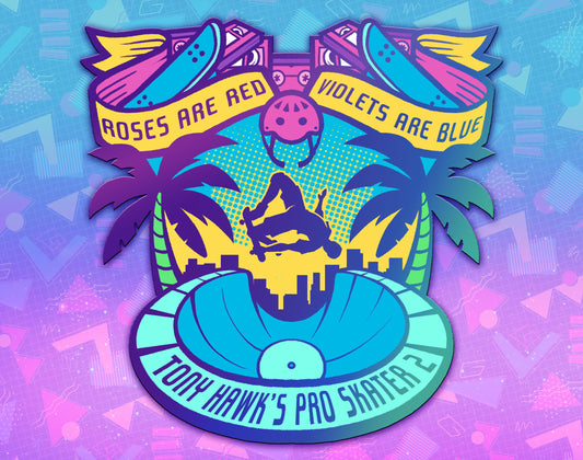 Tony Hawk's Pro Valentine Pin